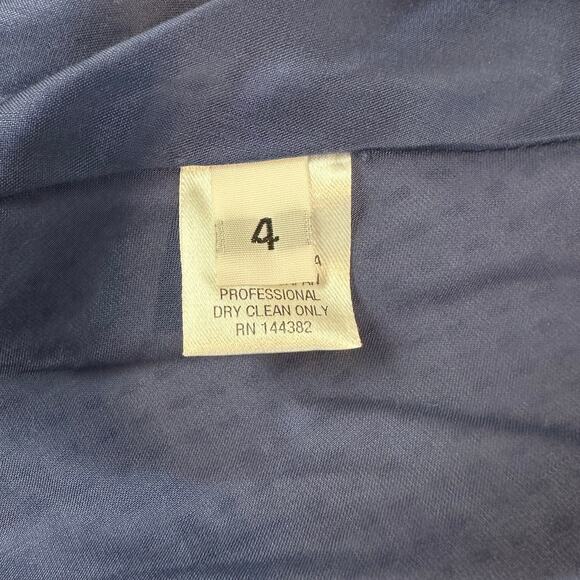 ADEAM Tweed Dress Sleeveless Plaid Fringe Trim Asymmetric Mini Dress - Picture 11 of 13